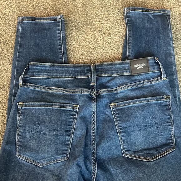 Levi’s Denizen High Rise Ankle Skinny Jeans Size 14 plus size 34 waist - Picture 2 of 3